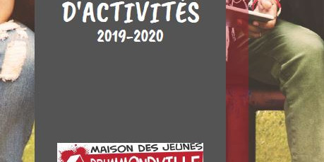 rapport d'activité maison des jeunes drummond